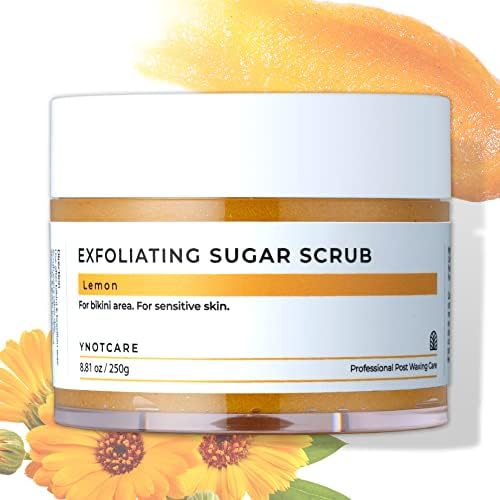 YNOTCARE Exfoliating Sugar ScrubFor Bikini Intimate Area, Sensitive