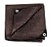 Stansport U-1620 Reinforced Rip-Stop Tarp, Brown - 16' x 20' primary