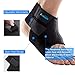 Ankle Support Brace for Women and Men - Neoprene Breathable Dual Adjustable Foot Sprain for Running, Basketball Black by ASOONYUM