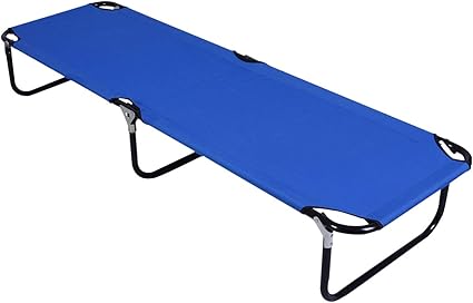 folding camp bed single