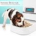 SereneLife Automatic Pet Feeder - Electronic Digital Dry Food Storage Meal Dispenser with Built-in Microphone, Voice Recorder, and Timer Programmable to Feed Cat and Dog and Small Animals SLAPF18