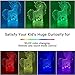 Flow.month Unicorn Toy for Girls Birthday Xmas Gift, Novelty 3D Illusion Night Light, 16 Colors Changing Remote Control LED Kids Room Decor Lighting, dimmable Bedside Desk Lamp Nightlights ...