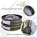 RoryTory Camping Cookware Collapsible Cooking Pots & Pan Survival Kit – Complete Backpacking Gear Set with Frying Pan, Small Pot, Large Pot, Serving Cups & Stirring Spoon – Hiking & Outdoors Full Kitthumb 4