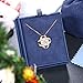 Necklace, Valentine's Day with Exquisite Package 925 Sterling Silver Pendant Necklace J.Rosée Fine Jewelry for Women 