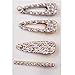 9PCS Glitter Sparkly Rhinestone Hair Clips Pearls Hairpins Hair Barrettes Handmade Shinny Crystal Alligator Hair Clips Hair Accessories for Girls Women Ladies Bridesmaid Wedding Bridal