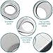 2 Pcs Cigar Cutters Guillotine, maxin Stainless Steel Double Guillotine Cutter Blades Perfect for Robustos and Churchill Cigars