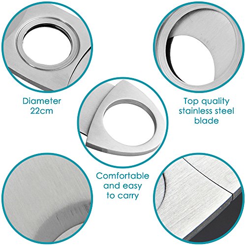 Cigar Cutters 2pcs/pack- Smoking Accessories- maxin Stainless Steel Double Guillotine Cutter Blades Perfect for Robustos and Churchill Cigars.