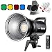 Godox SL-60W 60W CRI95+ Qa>90 5600&plusmn;300K Bowens Mount Led Continuous Video Light with BD-04 Barn Door,Wirelessly Adjust Brightness, 433MHz Grouping System,for Video Recording,Wedding,Outdoor Shooting primary