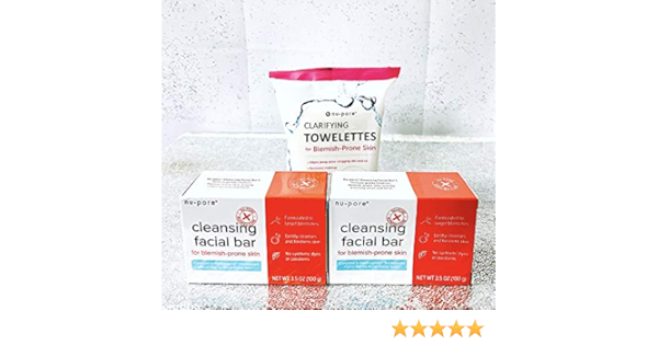 nu pore cleansing facial bar