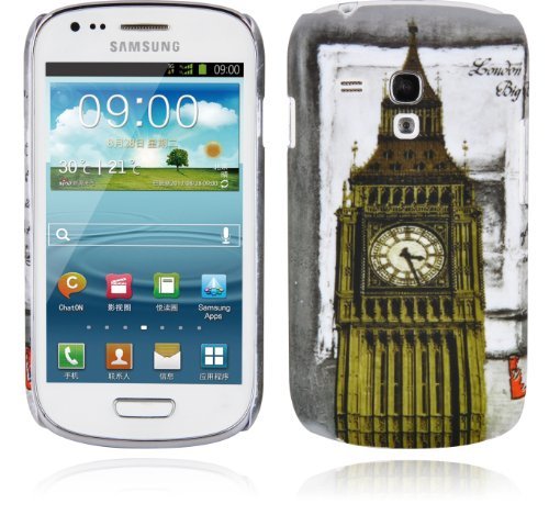 Cadorabo Hard Case Back Cover works with Samsung Galaxy S3 MINI