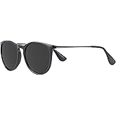 UwqMaz Vintage Round Polarized Sunglasses for Women Men – Retro UV400 Protection, Lightweight Designer for Driving/Outdoor