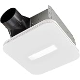 Broan-NuTone Bathroom Exhaust Fan with LED Light, Easy Retrofit, Quiet 1 Sone, 110 CFM