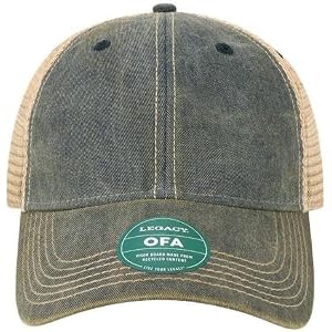 Legacy OFA Old Favorite Trucker Cap Low Profile Snapback Hat, Single or Bulk Packs