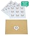 36 Boho Thank You Cards Bulk Assortment – 6 Unique Designs with Blank Inside – 4 x 6 Inch Cards Includes 36 Kraft Envelopes (no adhesive) and 36 Boho Heart Stickers | SPUNKYsoul Designs