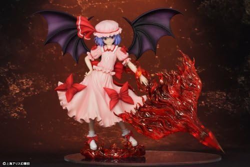 Amazon 東方プロジェクト 1 8 レミリア スカーレット グングニルver 完成品フィギュア フィギュア ドール 通販