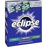 Eclipse Sugar-Free Gum Mint Variety Pack, 18 Pieces - 18-Pk