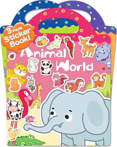 Benresive Reusable Sticker Book