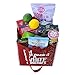 Earthwise Reusable Grocery Gift Bags Holiday Xmas Designs - Large & Medium Size - 6 Assorted Designs (Pack of 6)