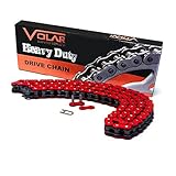 Volar Heavy Duty Non Oring Chain - Red for 1988-2006 Yamaha Blaster 200 YFS200
