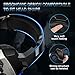 Gaming Headset for PS4, Xbox One, PC Headphones with Microphone LED Light Mic for Nintendo Switch Playstation Computer, K5 pro (Black&Blue)thumb 4