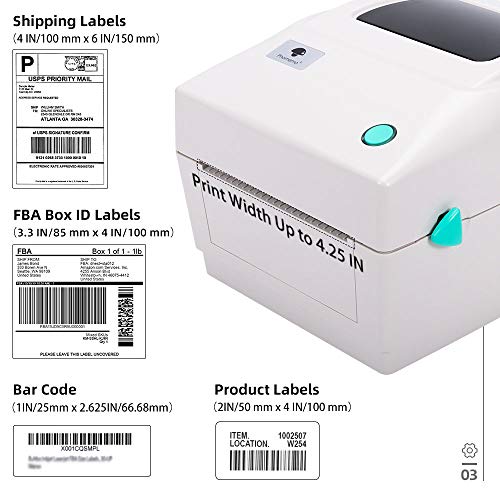 Phomemo PM201 Shipping Label Printer 4x6 Thermal Label Printer