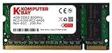 Komputerbay 4GB DDR2 800MHz PC2-6300 PC2-6400 DDR2