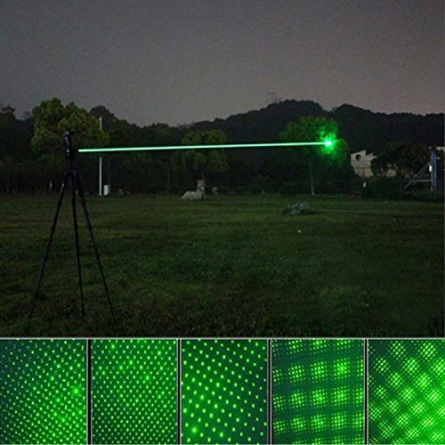 High Power Green Light Pointer, Loyalfire Tactical Pen Visible Beam with Adjustable Focus for Hunting Hiking Outdoor Projector Travel Flashlight LED Interactive Baton - Thumbnail 4