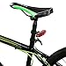 Bike Rear Light Waterproof Warning Safety Tail Light - Super Bright Bicycle Back Lamp for Mountain Bike, Any Road Bike - Easy to Install