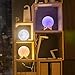 LOGROTATE Moon Lamp with Stand(Diameter 4.7 INCH), 16 Colors 3D Print Moon Light with Remote & Touch Control and USB Recharge, Moon Light Lamps for Baby Kids Lover Birthday Fathers Day Gifts