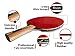 Rivon Ping Pong Paddle Set - 2 Table Tennis Rackets, 3 Balls and Travel Case - Affordable Pro Performance - Professional Grade Materials 6 Star Quality - Best Power, Precision and Speed - For All Ages