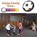LOFEE Birthday Presents for 3-10 Year Old Boy,Indoor Hover Ball with 2 Goals Toys for 3 4 5 6 Year Old Boy Gifts for 7 8 9 Year Old Boys Black HB12