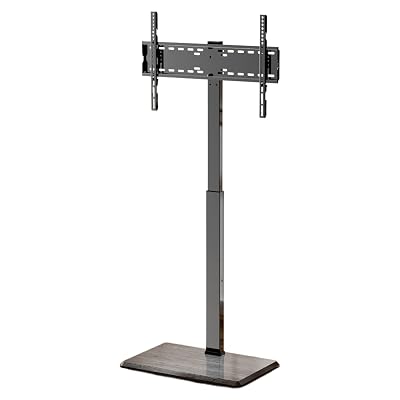 Afaloona Universal Floor TV Stand,TV Floor Mount Stand for 32-75 inch TV up to 110 lbs, Swivel and Height Adjustable Tall TV Stand for Bedroom,Office(TCP01-M-A02)
