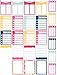 Flower planner stickers kit. 6 full size sheets on matte removable sticker paper included. Sized to fit most planners, Erin Condren and Happy Planner shown in additional photos.