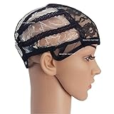 Beauties Factory Adjustable Straps DIY Wig Weaving Cap Feature Lines Positioned at the back