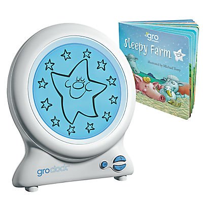 Gro-clock Sleep Trainer Children Toddler Wake-up Time Night Light Alarm Groclock Gift for MOM