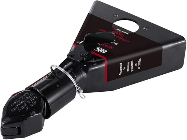 Amazon Nbjingyi クラスiii 2インチaフレームカプラー 容量7000ポンド 鍛造パウダーコーティング ブラック バイクパーツ 車 バイク