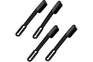 Taicols 4 Way Rubber Vehicle Side Plug Wire Cover Cap, 4pcs 4-Pin Flat Trailer Wiring Harness Connector Dust Covers, 4-Way Fl