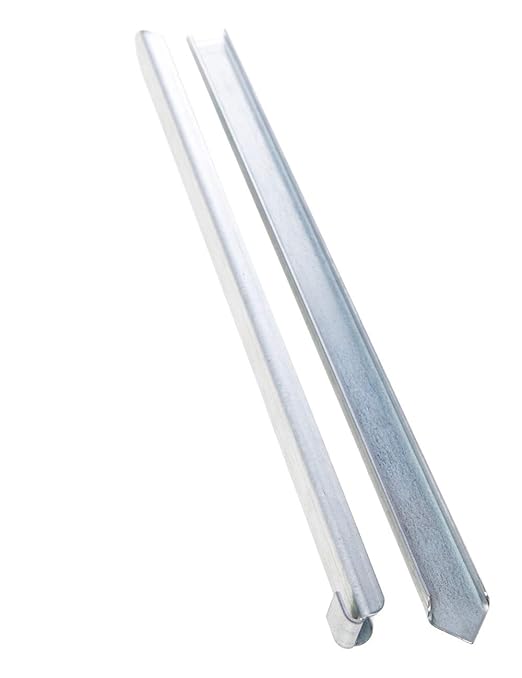 HN Kernstützen Metallwaren Erdanker für Rasenkante Metall 40 x 2,6 x 0,2 cm 2er, 4er, 10er Set Beeteinfassung Wegbegrenzung, Set:10er Set
