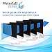 Waterfall Filter - Refrigerator Water Filter Compatible with GE MWF SmartWater Water Filter Cartridge