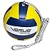 Verus Sports Replacement Tetherball Ball with Heavy Duty Rope & Clip