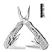 Stainless Steel Multitool, Multitools Kits with Can Opener, Folding Knife, Plier, Screwdriver for Hiking Camping Outdoor & Indoor