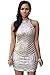 EZON-CH Women's Sexy Sparkling Sequin Tank Dress