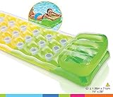 Intex Deluxe Designer Inflatable Lilo 58890 188cm x 71cm Beach Pool view 2