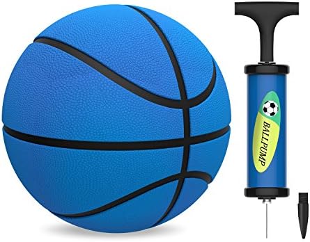 Kids Mini Basketball, HUNFS Toddler Replacement Basketball for Little Basketball Hoop - Soft and Durable - Indoor Outdoor Playing Cute Baby Toy Ball (5.5inch Diameter)