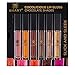 SHANY Cocolicious Lip Gloss Set No.1 Chocolate Shades - Aloe Vera & Vitamin E, 6 Count