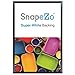 SnapeZo Poster Frame 36x48 Inches, Black 1.7 Inch Aluminum Profile, Front-Loading Snap Frame, Wall Mounting, Wide Series