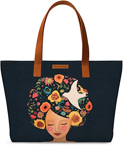 DailyObjects Tote Hand Bag, Size- 18.5inch*3inch*11.5inch, Made of Canvas, Color- Multicolor
