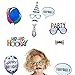 Birthday Photo Booth Props - Fully Assembled, No DIY Required Birthday Party Masks - Colorful and Durable Birthday Party Photobooth Props - Blend of Hats, Glasses, Mustaches, Lips (18 pcs)