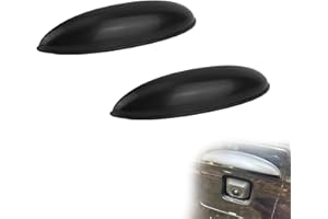 2pcs Backup Rear Camera Protective Cover, Car Rear View Camera Rain Shield Stickers Anti-Rain Protector Car Exterior Accessor