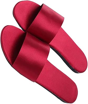 satin slippers